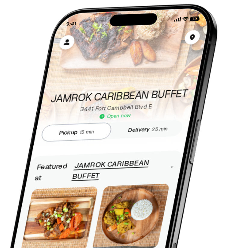 JAMROK CARIBBEAN BUFFET app preview